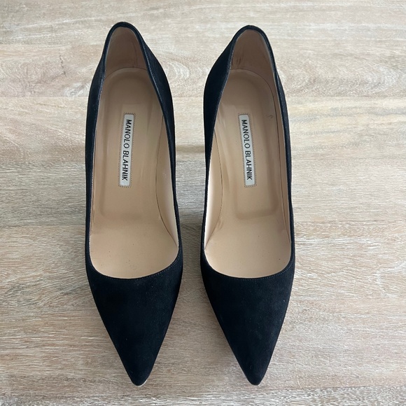 Manolo Blahnik Black Heels - Picture 5 of 16